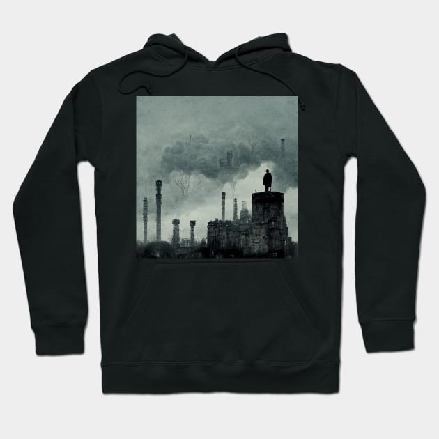 Russian Power Station Hoodie by DarkAgeArt